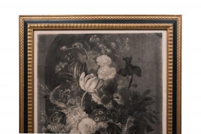 Very Fine and Rare Pair of Engravings by Pichler after van Huysum circa 1806