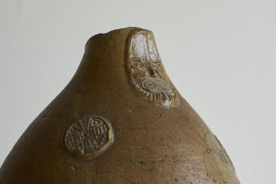 Very Large 17th C Bartmann Jug Bellarmine Jug German Salt Glazed Stoneware