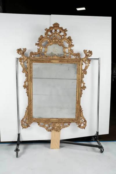 Very Large 19th Century Italian Mirror