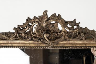 Very Large 19th Century Louis Philippe Mirror