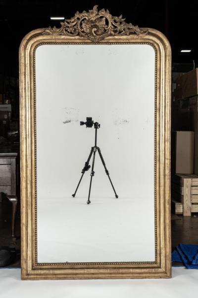 Very Large 19th Century Louis Philippe Mirror