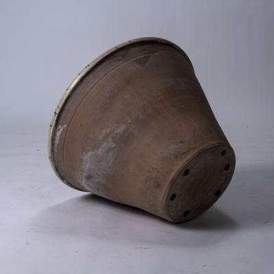 Very Large Colorful Glazed Earthenware Passata Bowl