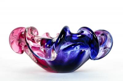 Very Large Murano Glass Three Piece Table Centerpiece