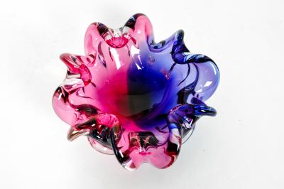 Very Large Murano Glass Three Piece Table Centerpiece