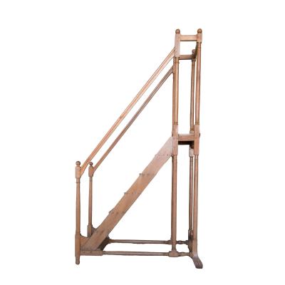 Very Large Scale French Fruitwood Library Steps Circa 1860 