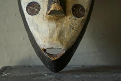 Very Rare African Dagara Mask Ngbaka People DR Congo Early to Mid 20th Century