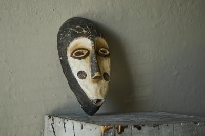Very Rare African Dagara Mask Ngbaka People DR Congo Early to Mid 20th Century
