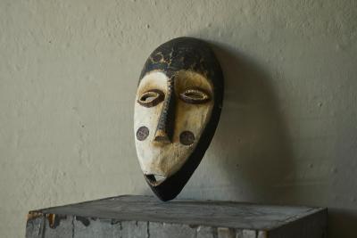 Very Rare African Dagara Mask Ngbaka People DR Congo Early to Mid 20th Century