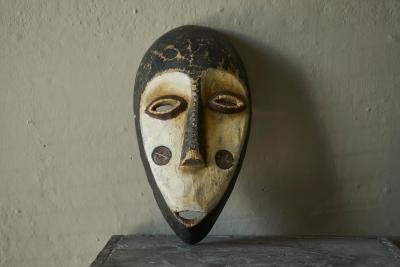 Very Rare African Dagara Mask Ngbaka People DR Congo Early to Mid 20th Century