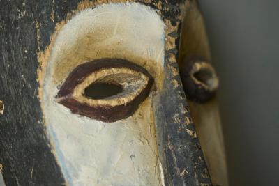 Very Rare African Dagara Mask Ngbaka People DR Congo Early to Mid 20th Century