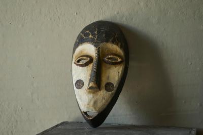 Very Rare African Dagara Mask Ngbaka People DR Congo Early to Mid 20th Century