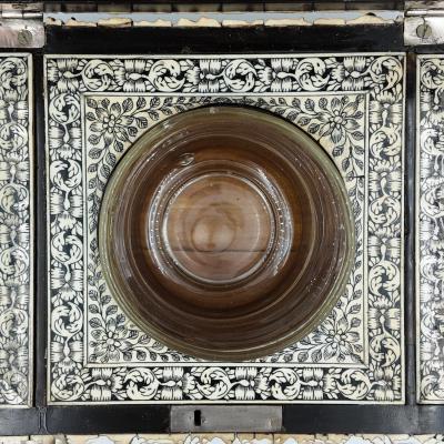 Very Rare Anglo Indian Stag Horn Tea Caddy Circa 1830