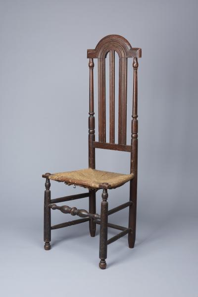 Very Rare Bannister Back Side Chair