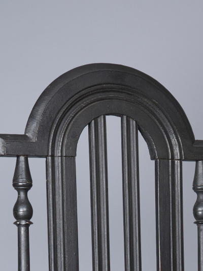 Very Rare Maple Bannister Back Arm Chair