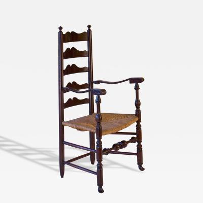 Very Rare Maple Ladderback Armchair