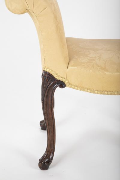 Very Rare Virtual Pair of English George III Carved Benches