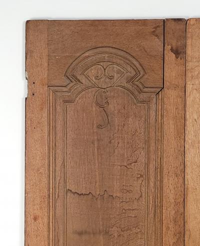 Very Tall Pair of French Oak Doors 19th century