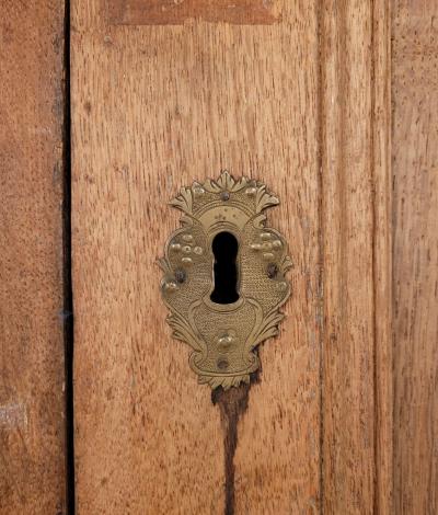 Very Tall Pair of French Oak Doors 19th century