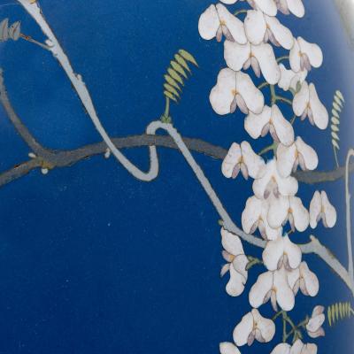 Very large Japanese Meiji period cloisonn enamel vase