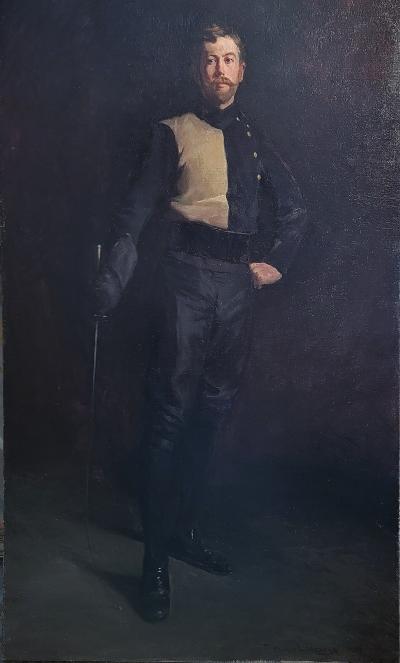 Vesper Lincoln George Portrait of Col Charles Ranlett