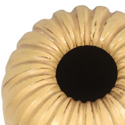 Vicke Lindstrand Large Ribbed Vase by Vicke Lindstrand for Upsala Ekeby