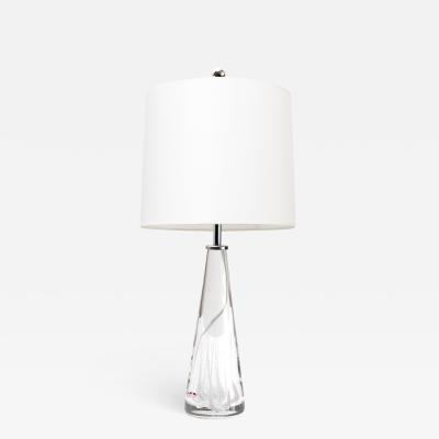 Vicke Lindstrand VICKE LINDSTRAND FOR KOSTA SOLID CRYSTAL LAMP