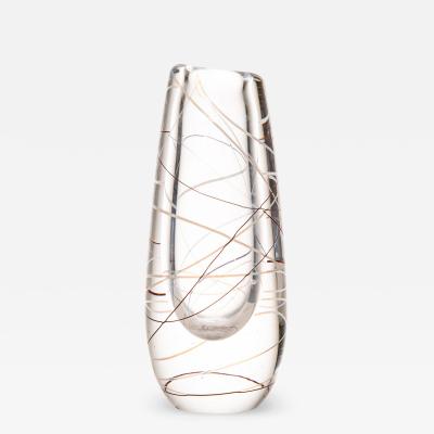 Vicke Lindstrand Vase Produced by Kosta