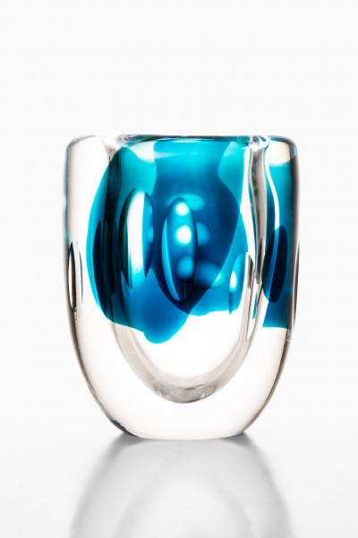 Vicke Lindstrand Vase Produced by Kosta