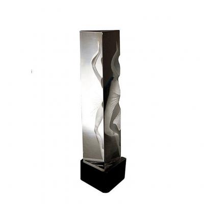 Vicke Lindstrand Vicke Lindstrand for Kosta Art Polyoptic Prism 1960s