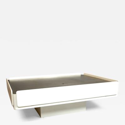 Vico Magistretti CAORI COFFEE TABLE BY VICO MAGISTERI FOR GAVINA WITH CONCEALED STORAGE