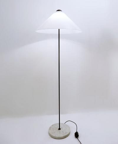 Vico Magistretti Mid Century Modern Snow Floor Lamp by Vico Magistretti for O Luce