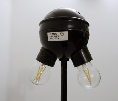 Vico Magistretti Mid Century Modern Snow Floor Lamp by Vico Magistretti for O Luce