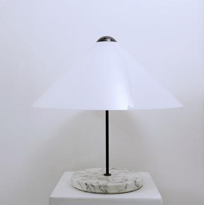 Vico Magistretti Mid Century Modern Snow Table Lamp by Vico Magistretti for O Luce