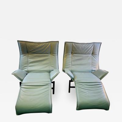 Vico Magistretti PAIR OF VERANDA LOUNGE CHAIRS DESIGNED BY VICO MAGISTRETTI
