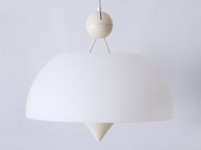 Vico Magistretti Rare Elegant Mid Century Modern Pendant Lamp or Hanging Light Italy 1970s
