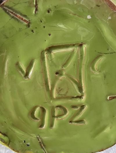 Victor Cerrato Large Ceramic Vase by Victor Cerrato