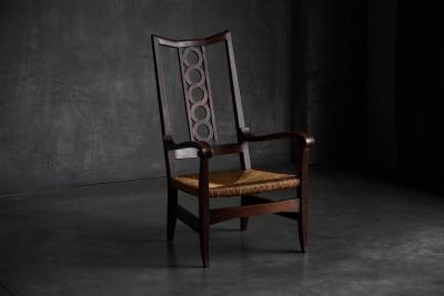 Victor Courtray Pair of Armchairs by Victor Courtray France Circa 1940