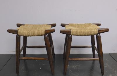 Victor Courtray Victor Courtray set of 6 brutalists stools