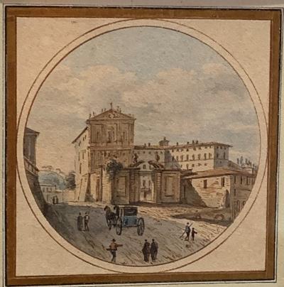 Victor Jean Nicolle Arch of Septimus Severus Piazza Monte Magnanapoli