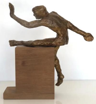 Victor Salmones 1960s Midcentury Victor Salmones Bronze Sculpture