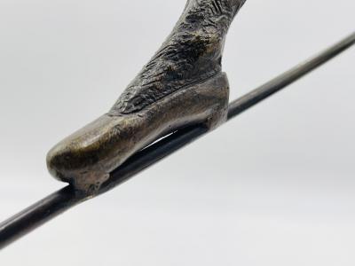 Victor Salmones Victor Salmones Bronze Sculpture Titled La Cuerda Floja Signed Number 6 10