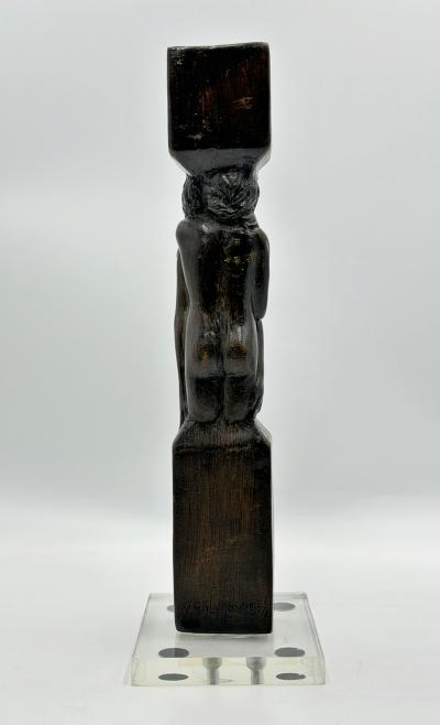 Victor Salmones Victor Salmones Momento Eterno Figurative Nude Bronze Sculpture Signed