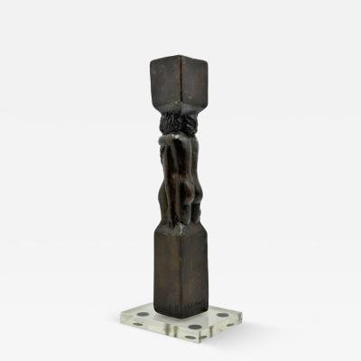 Victor Salmones Victor Salmones Momento Eterno Figurative Nude Bronze Sculpture Signed