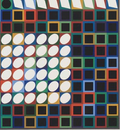 Victor Vasarely Victor Vasarely screenprint in color M C 2 1970
