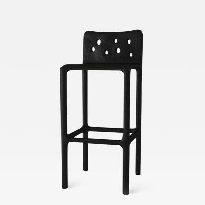 Victoria Yakusha White Sculpted Contemporary Chair by Victoria Yakusha