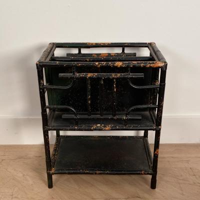 Victorian Bamboo Magazine Rack Circa 1890