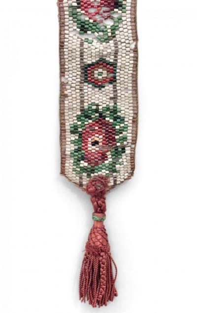 Victorian Beaded Bell Pull