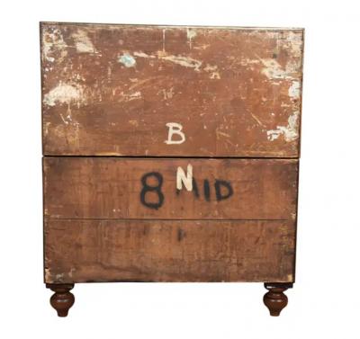 Victorian Brass Mounted Mahogany Campaign Chest