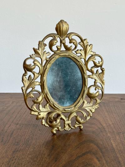Victorian Brass Picture Frame