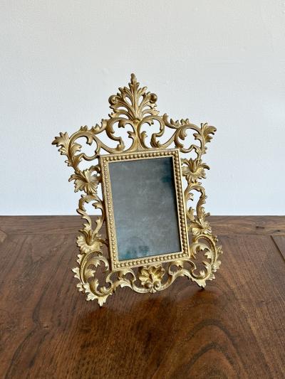 Victorian Brass Picture Frame